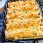 Low Carb White Chicken Enchiladas