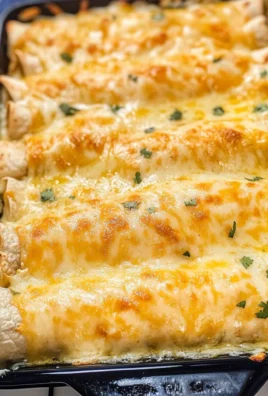 Low Carb White Chicken Enchiladas