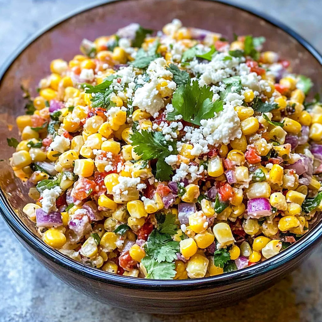 Mexican Street Corn Salad
