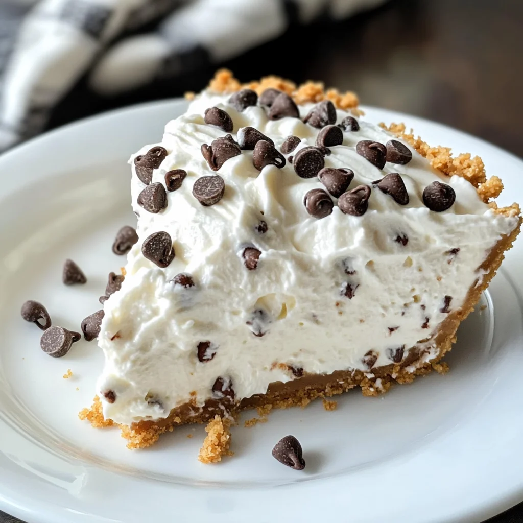 No-Bake Cannoli Cream Pie