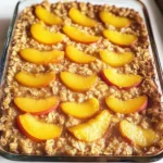 Peach Baked Oatmeal