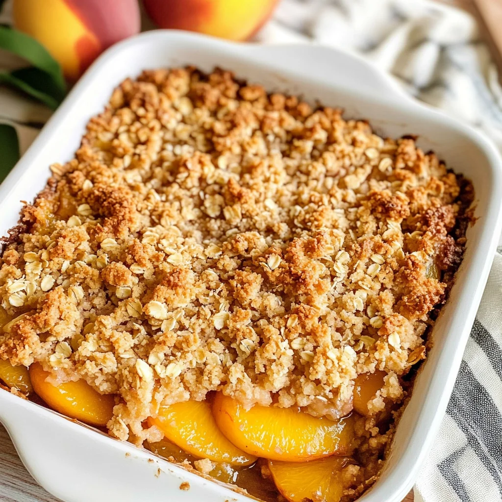 Peach Crisp
