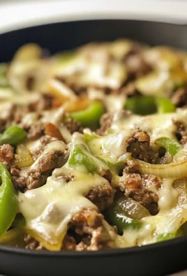 Philly Cheese Beef Skillet
