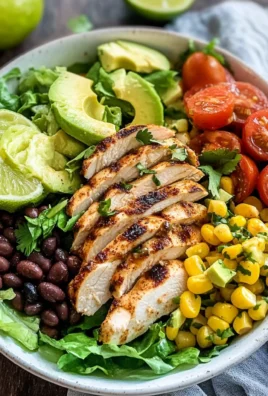 Santa Fe Chicken Salad with Tangy Lime Dressing