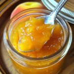 Small Batch Vanilla Peach Jam