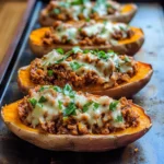 Turkey Taco Stuffed Sweet Potatoes