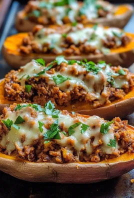 Turkey Taco Stuffed Sweet Potatoes