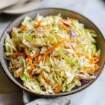 Vinegar Coleslaw Recipe (No Mayo Coleslaw)