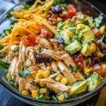 Zesty Southwest Chicken Salad Recipe is a must-try!