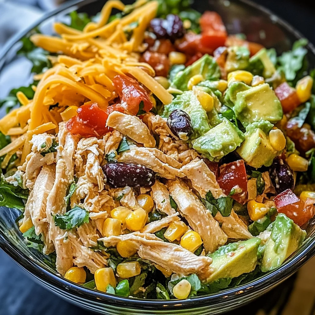 Zesty Southwest Chicken Salad Recipe is a must-try!