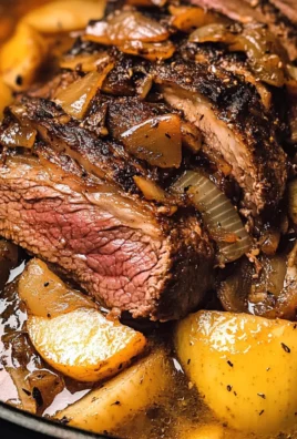 Apple Cider Braised beef Shoulder