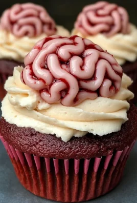 Bleeding Brain Cupcakes