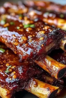 Charred Sticky Lamb Ribs Glazed with Harissa, Maple & Smoked Paprika