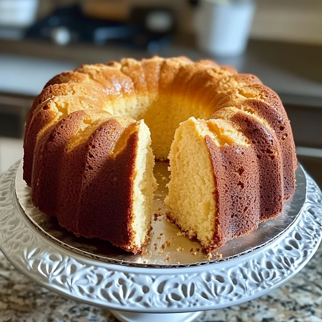 Classic Million Dollar Pound Cake