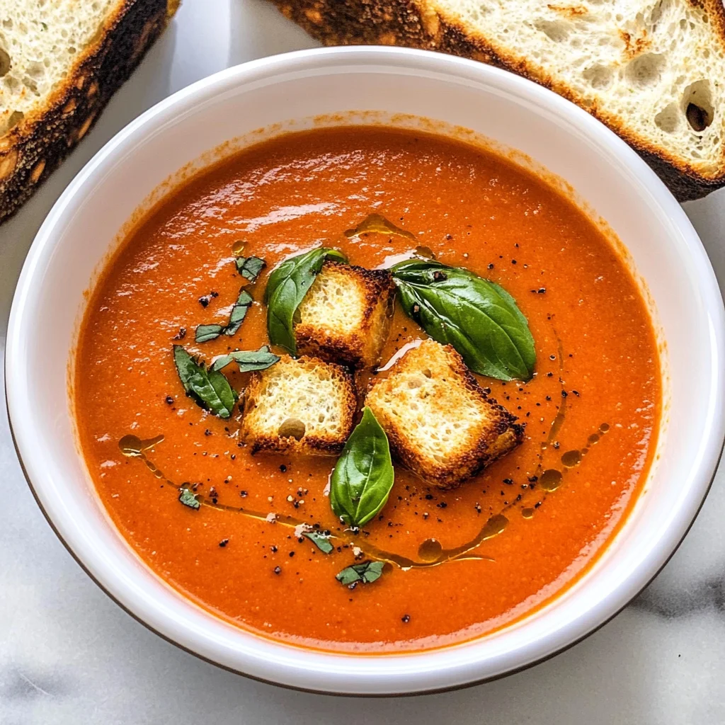 Copycat Panera Tomato Soup Recipe