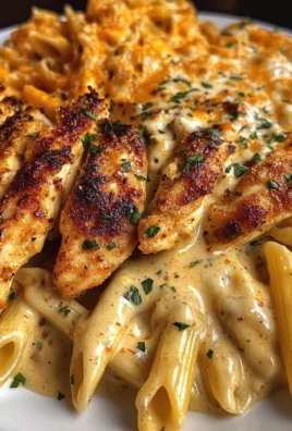 Creamy Cajun Three-Cheese Chicken Penne Recipe