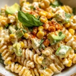 Creamy Street Corn Pasta Salad