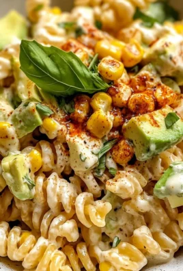 Creamy Street Corn Pasta Salad