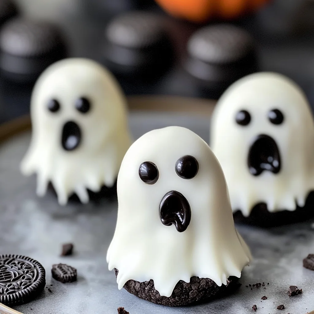 Ghost OREO Ball Truffles