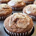 Glazed Gingerbread Muffins
