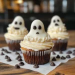 Halloween Cupcakes: Ghost Cupcakes