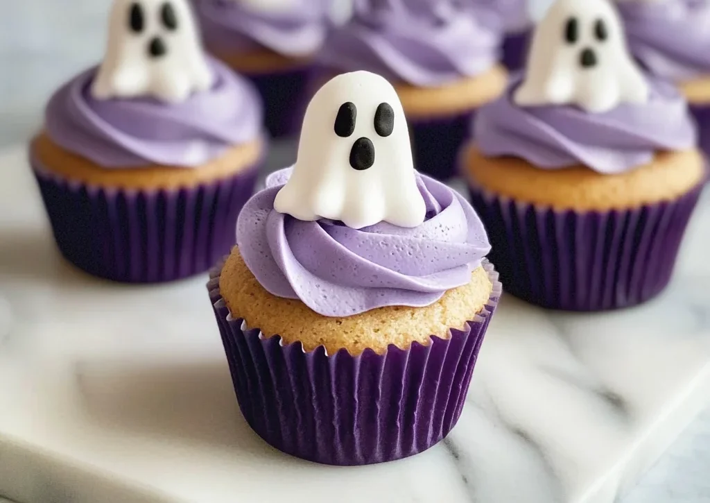 Halloween Ghost Cupcakes