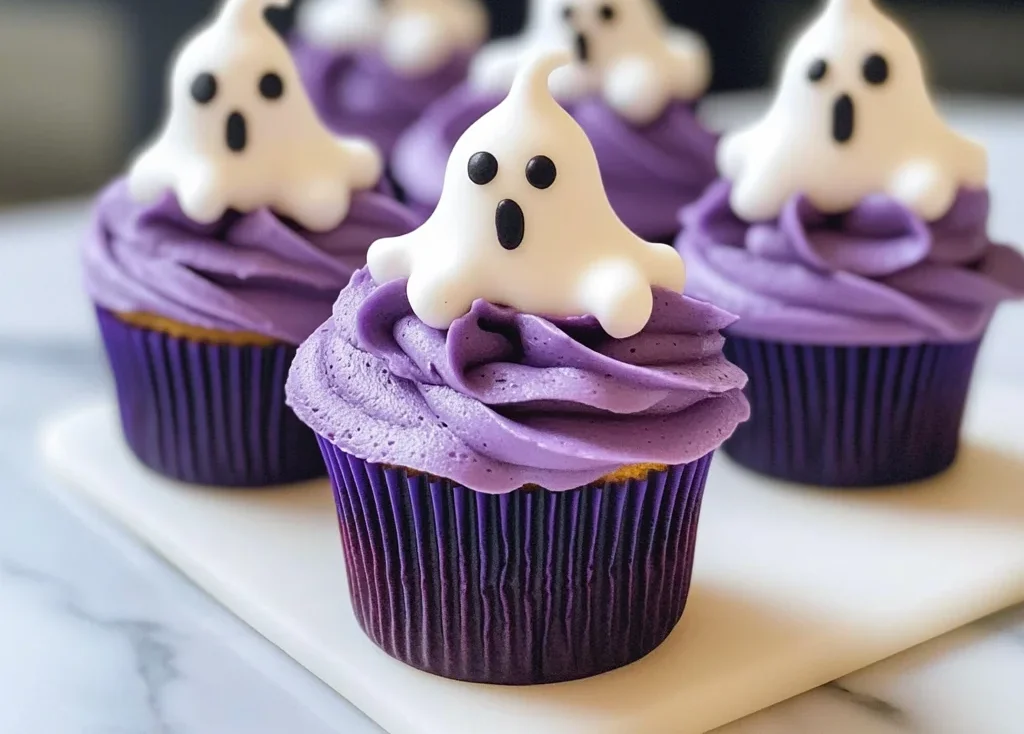 Halloween Ghost Cupcakes