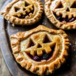 Jack-O-Lantern Hand Pies