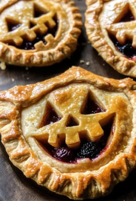 Jack-O-Lantern Hand Pies