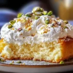 Lemon Pistachio Ricotta Cloud Cake