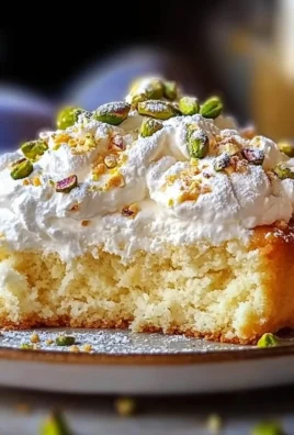 Lemon Pistachio Ricotta Cloud Cake