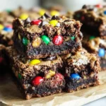 Monster Cookie Fudgy Brownies