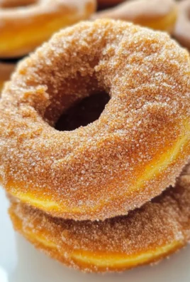 Pumpkin Cinnamon Sugar Donuts
