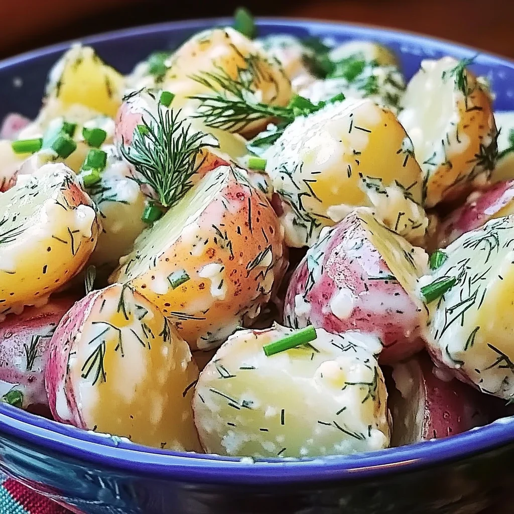 Scandinavian Dill Potato Salad