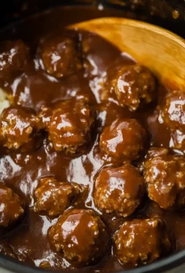 Slow Cooker Salisbury Steak Meatballs: Family-Friendly Comfort