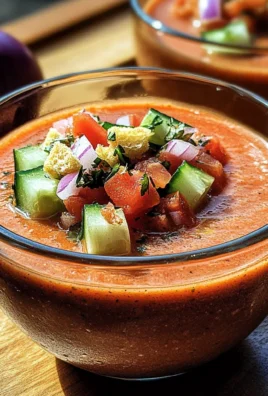 Spanish gazpacho recipe