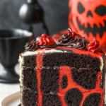 Spooky Halloween Marble Cake