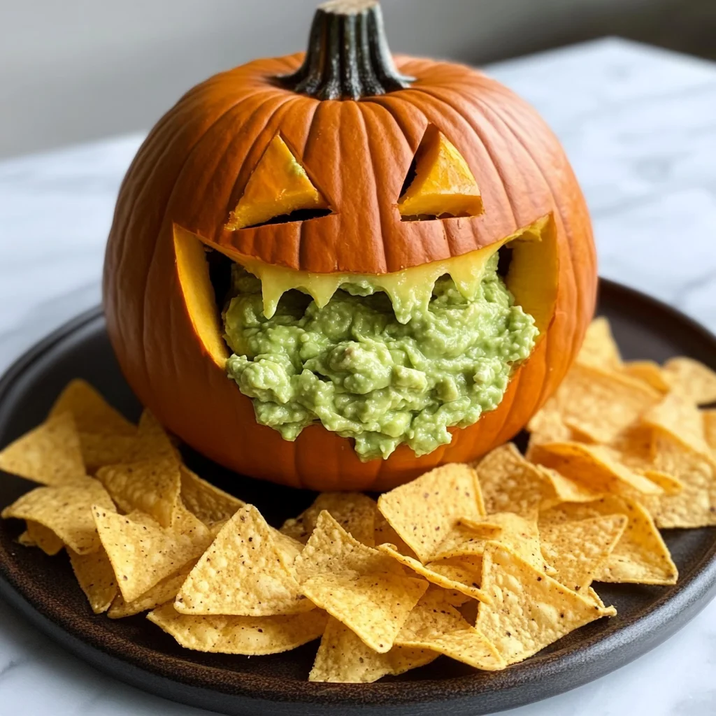Throwing Up Pumpkin Guacamole Recipe