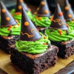 Wicked Witch Hat Brownies