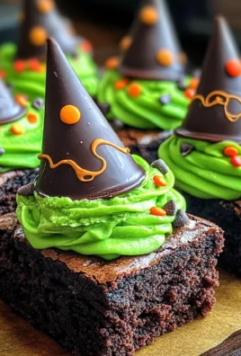 Wicked Witch Hat Brownies