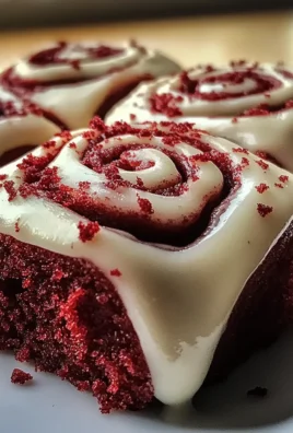 ed Velvet Cinnamon Rolls: A Decadent Twist on a Classic