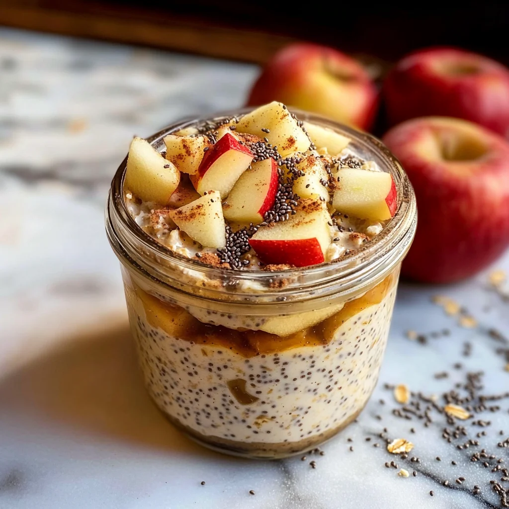 Apple Cinnamon Overnight Oats