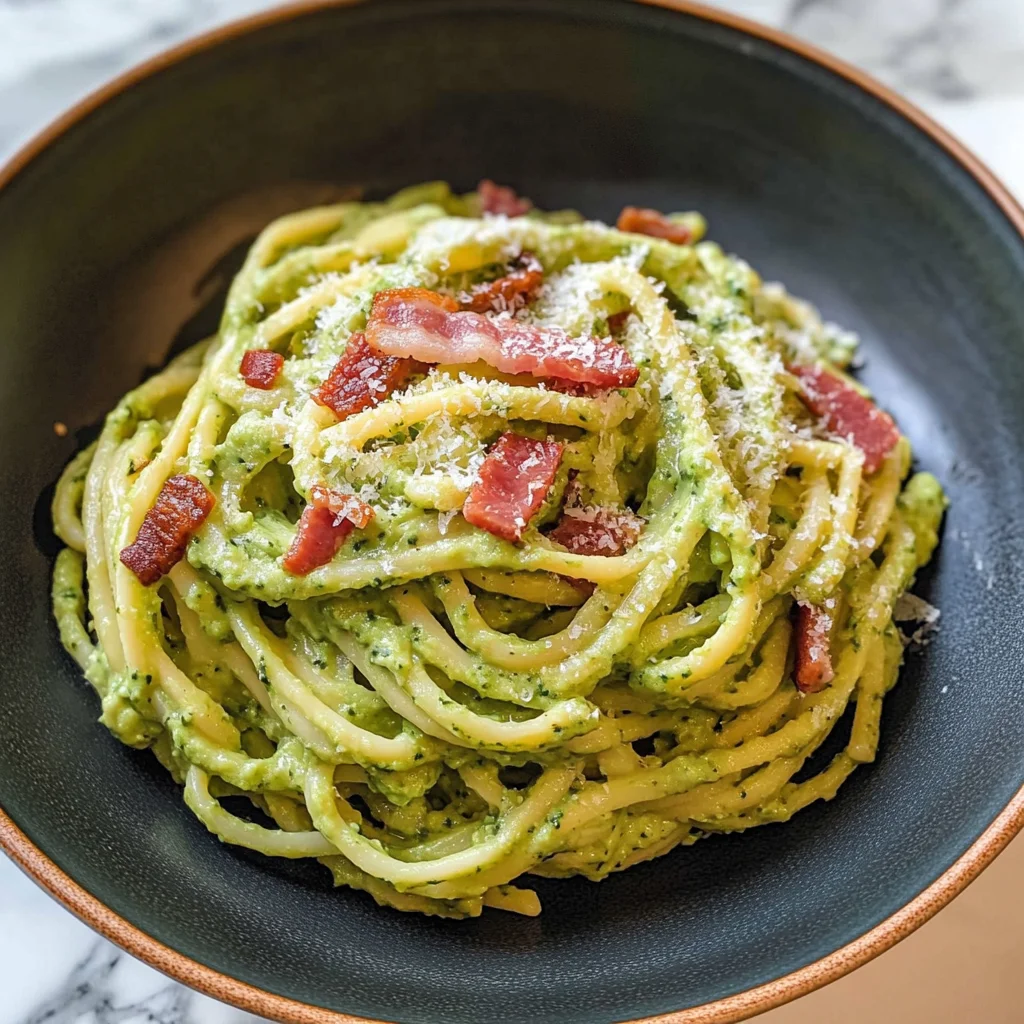 Avocado Carbonara
