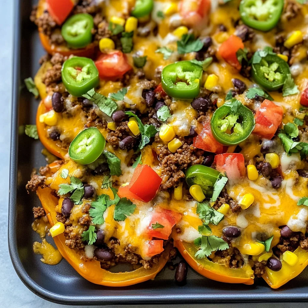 Bell Pepper Nachos
