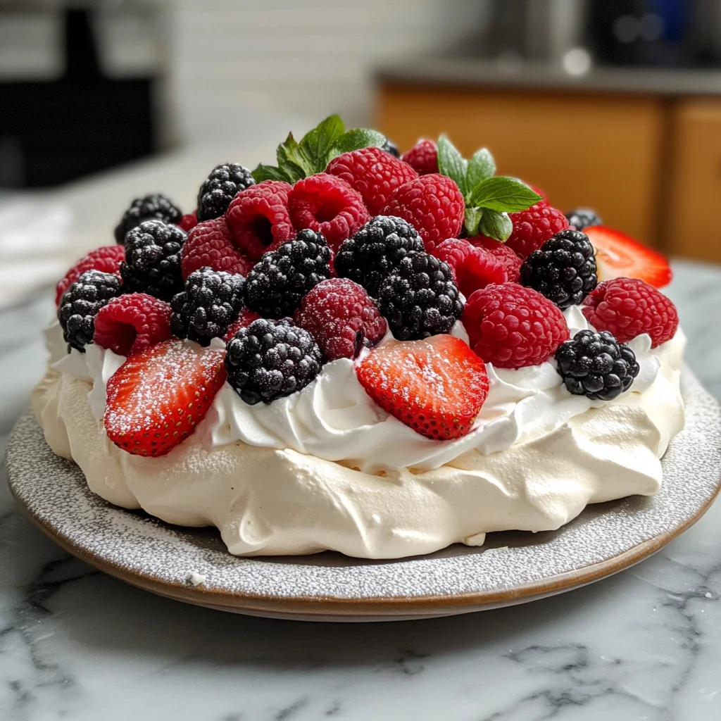 Berry Pavlova