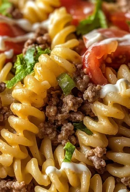 Big Mac Pasta Salad