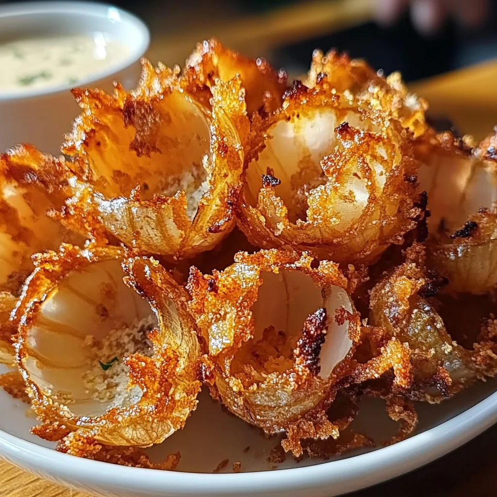 Bite-Sized Blooming Onions