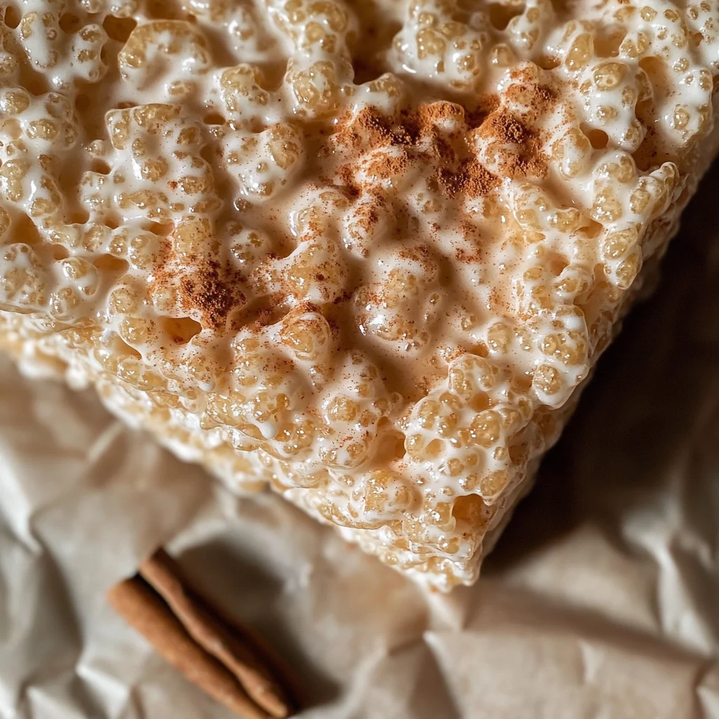 Chai Spiced Rice Krispie Treats