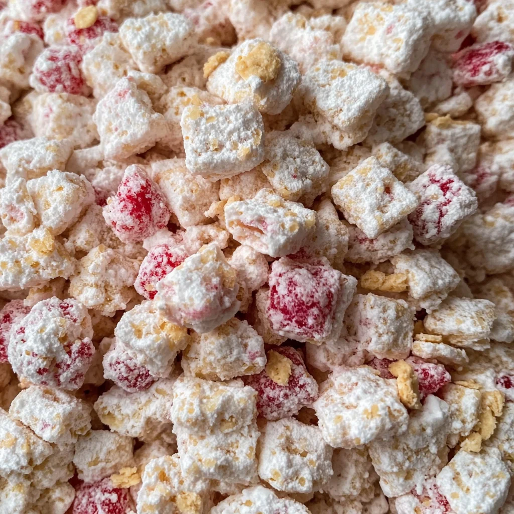 Cherry Cheesecake Puppy Chow Recipe