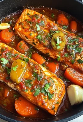 Classic Spicy Moroccan Fish in Rich Sauce